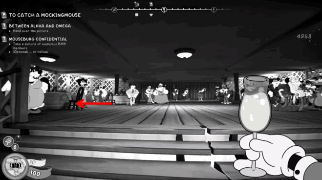 Mouse Guide: PI For Hire (Private Detective Mouse) - How to Take a Photo of the Top of the PBM